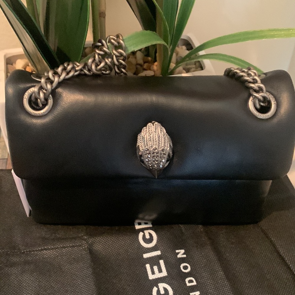 - Kurt Geiger London Mini Kew Leather Shoulder Bag
KURT GEIGER LONDON